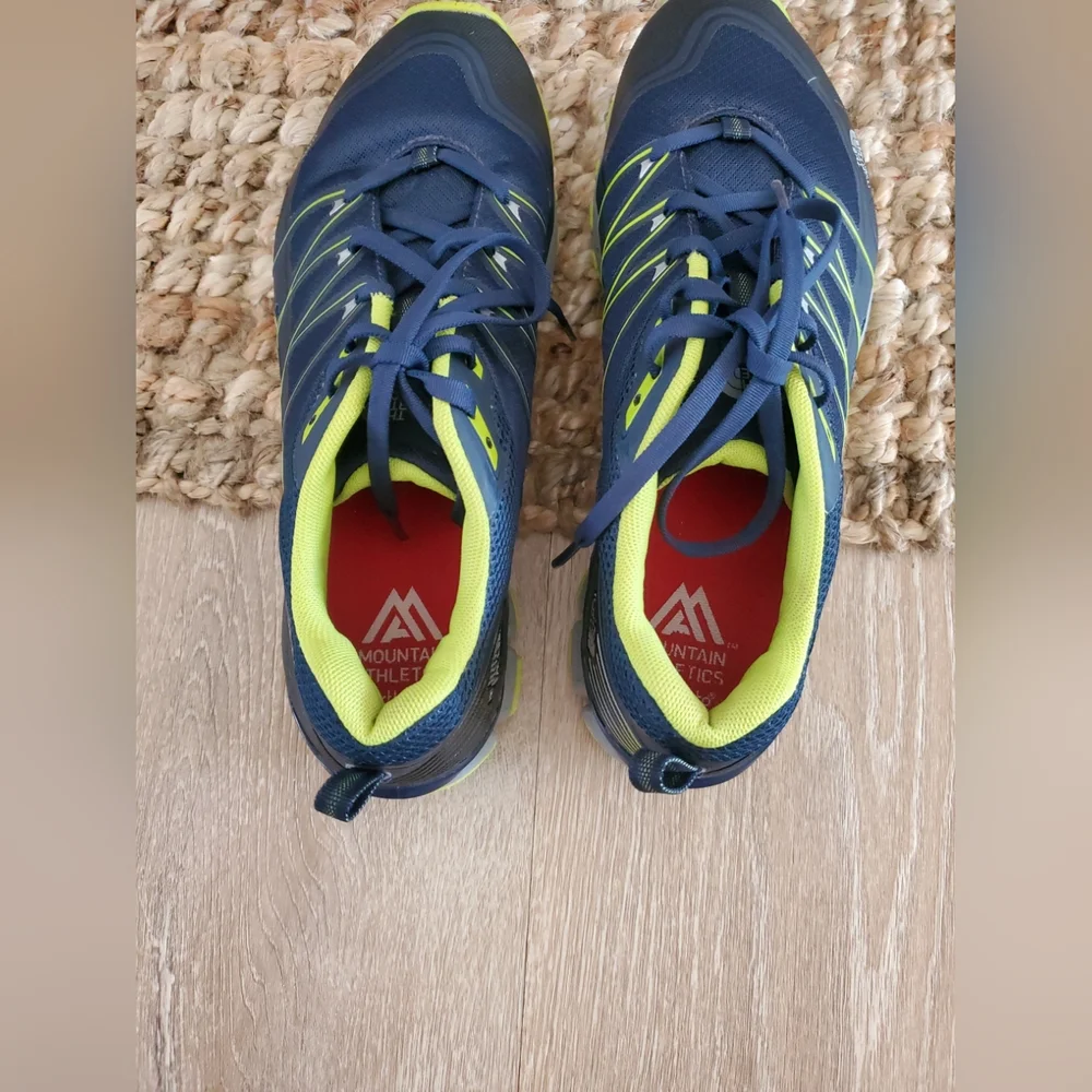 The North Face Litewave Ampere Trail Running Shoes Blue Lightweight men’s 7 W9